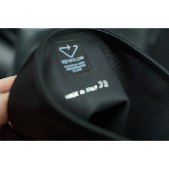 Prada Monolith Nylon Zip Bag Lug Combat Boot SZ 38 Logo Pocket Riding Platform - Picture 6 of 12